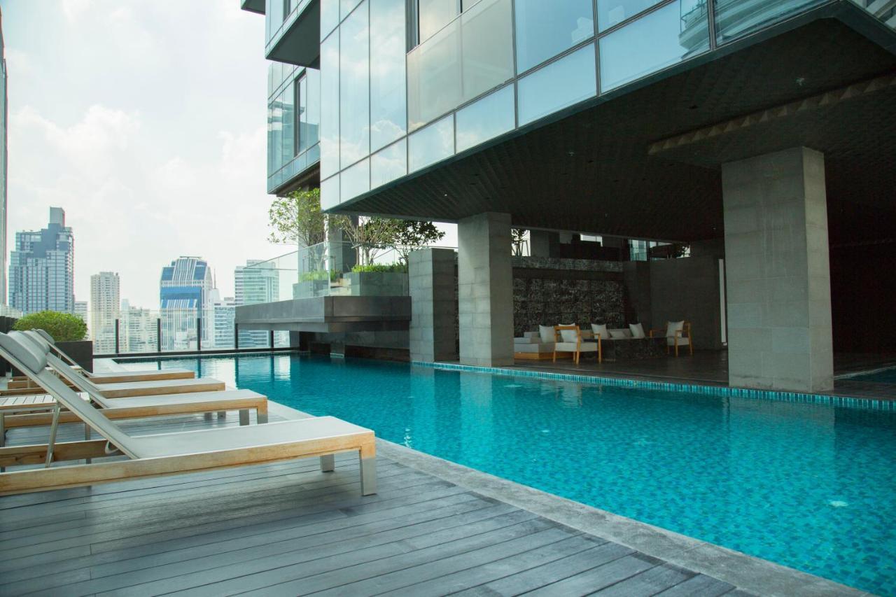 Sukhumvit 11#Luxury#Pool#Gym#Bts Nana&Mrt Sukhumvit#1Br#Max2Ppl Apartment Банкок Екстериор снимка