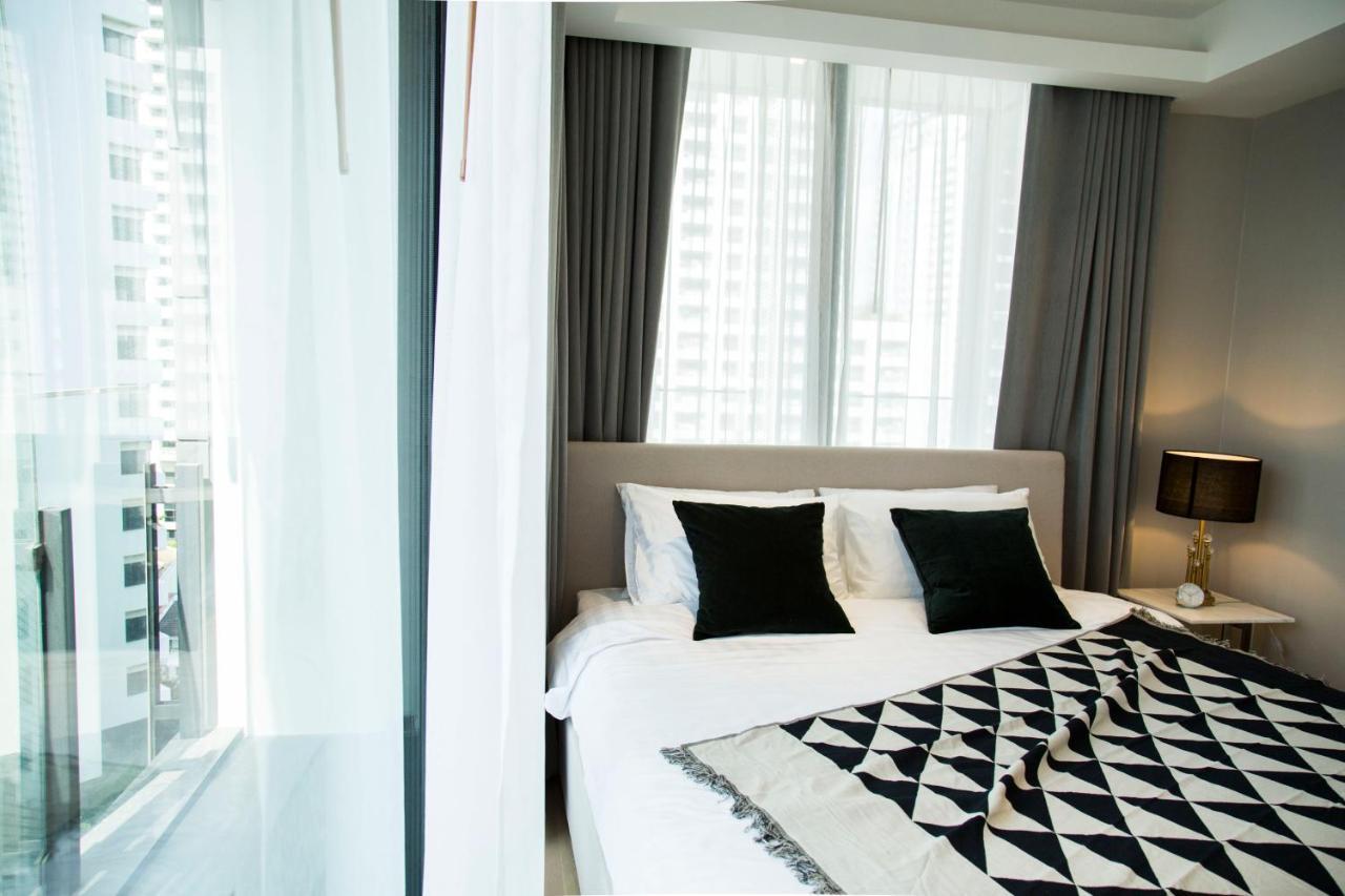 Sukhumvit 11#Luxury#Pool#Gym#Bts Nana&Mrt Sukhumvit#1Br#Max2Ppl Apartment Банкок Екстериор снимка