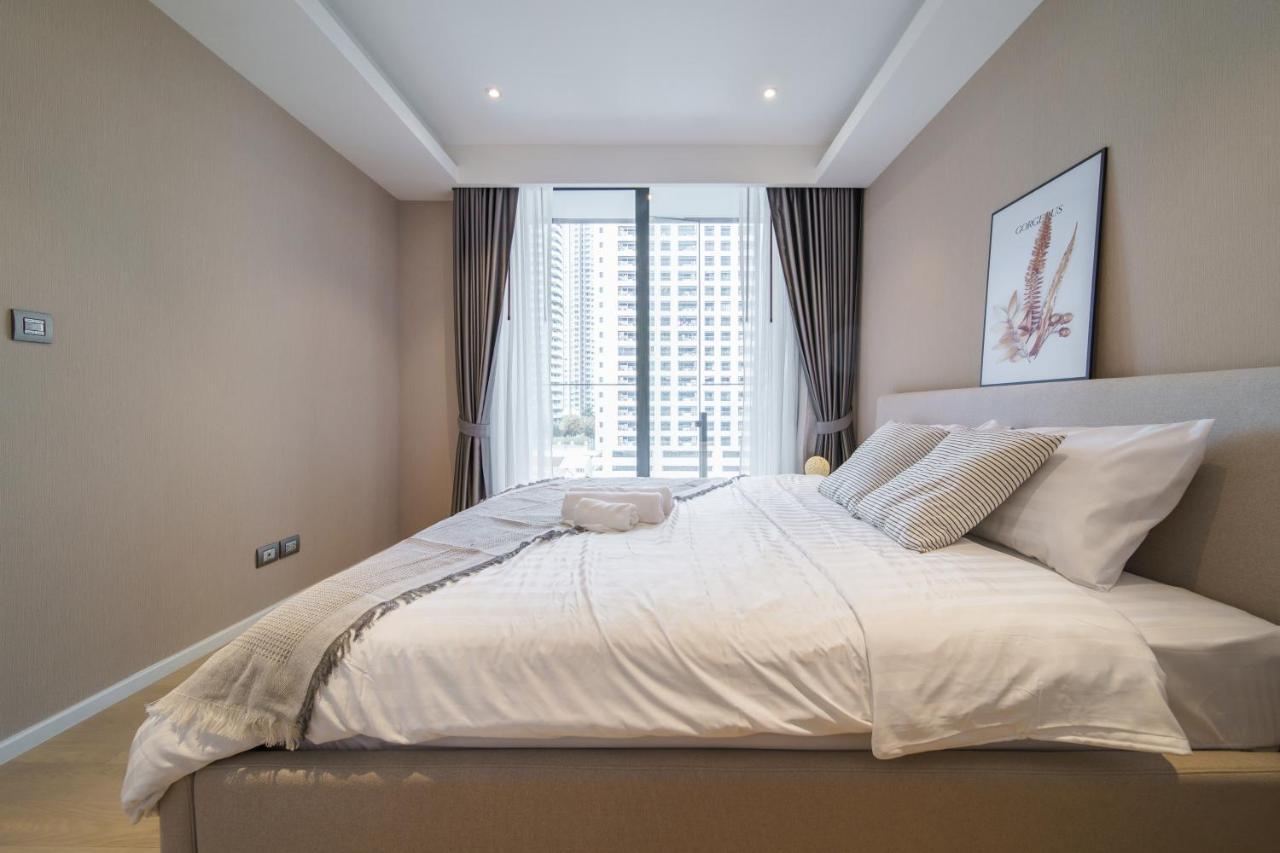 Sukhumvit 11#Luxury#Pool#Gym#Bts Nana&Mrt Sukhumvit#1Br#Max2Ppl Apartment Банкок Екстериор снимка