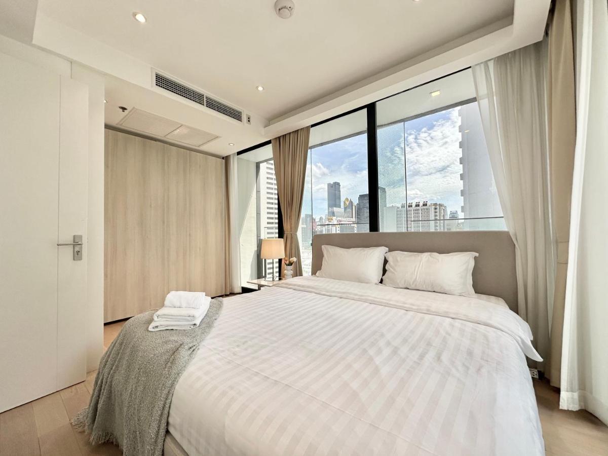 Sukhumvit 11#Luxury#Pool#Gym#Bts Nana&Mrt Sukhumvit#1Br#Max2Ppl Apartment Банкок Екстериор снимка