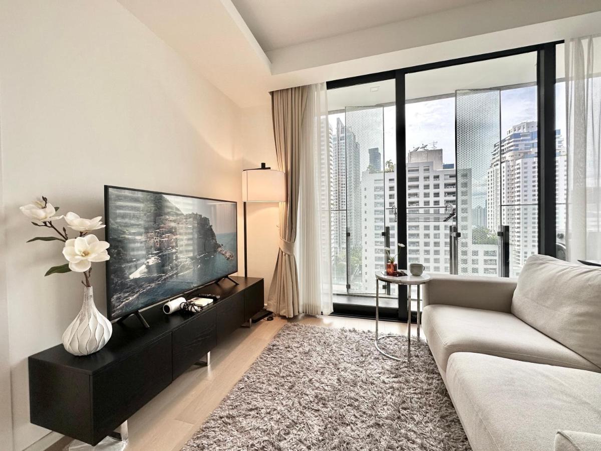 Sukhumvit 11#Luxury#Pool#Gym#Bts Nana&Mrt Sukhumvit#1Br#Max2Ppl Apartment Банкок Екстериор снимка